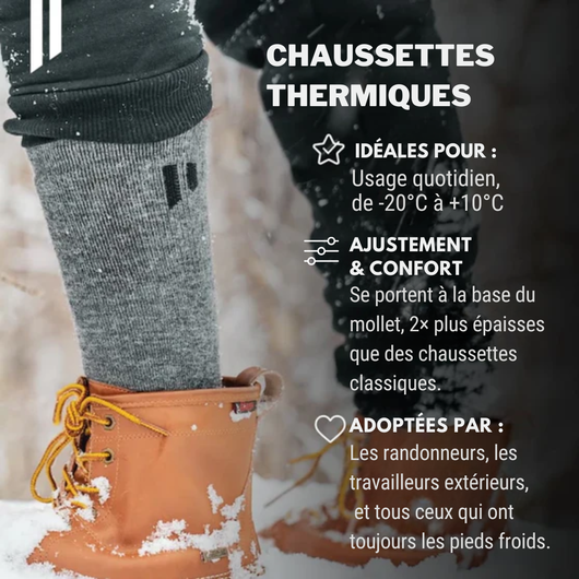 Hynoa | Chaussettes Thermiques en laine d’alpaga