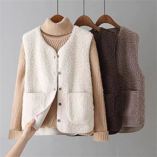 Cardigan molletonné