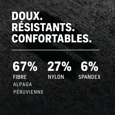 Hynoa | Chaussettes Thermiques en laine d’alpaga
