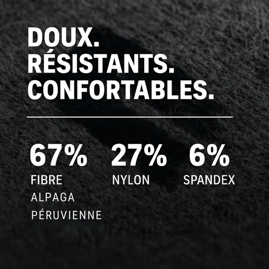 Hynoa | Chaussettes Thermiques en laine d’alpaga